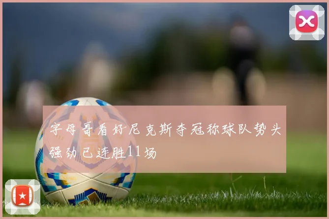 字母哥看好尼克斯夺冠称球队势头强劲已连胜11场